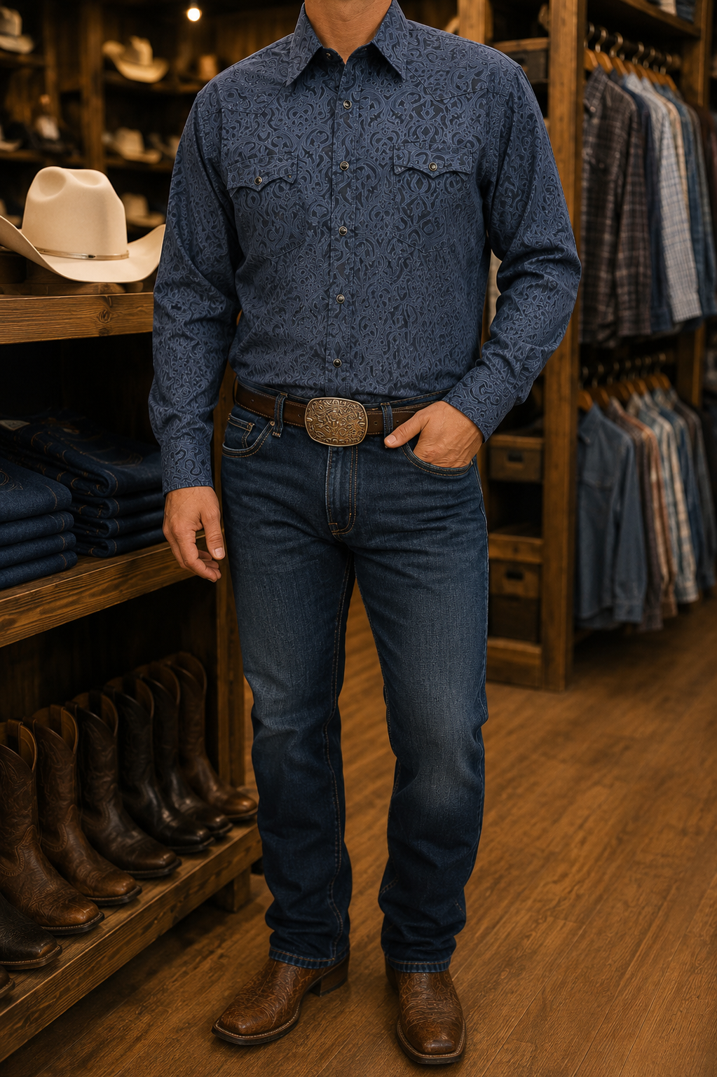 Camisa vaquera 318-1
