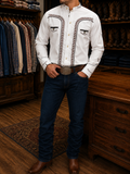 Camisa charra para caballero WRC-007-017